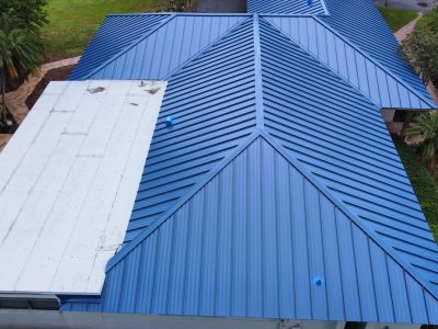 Residential Metal Roof Installation